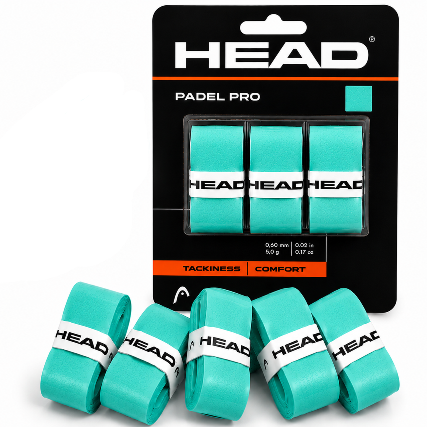 Overgrip Head Padel Pro Menta Turquesa