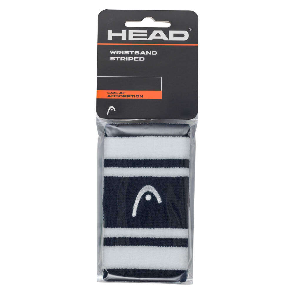 Muñequera Head Striped (Navy/White 5)