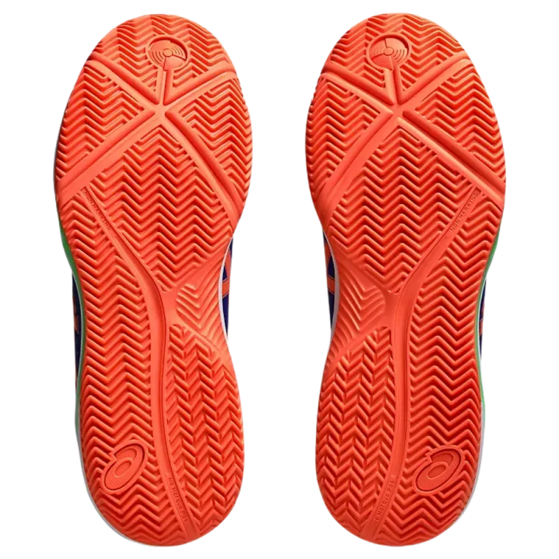 Tenis Asics Gel Dedicate 8 Padel (Dark Cobalt/Coral)