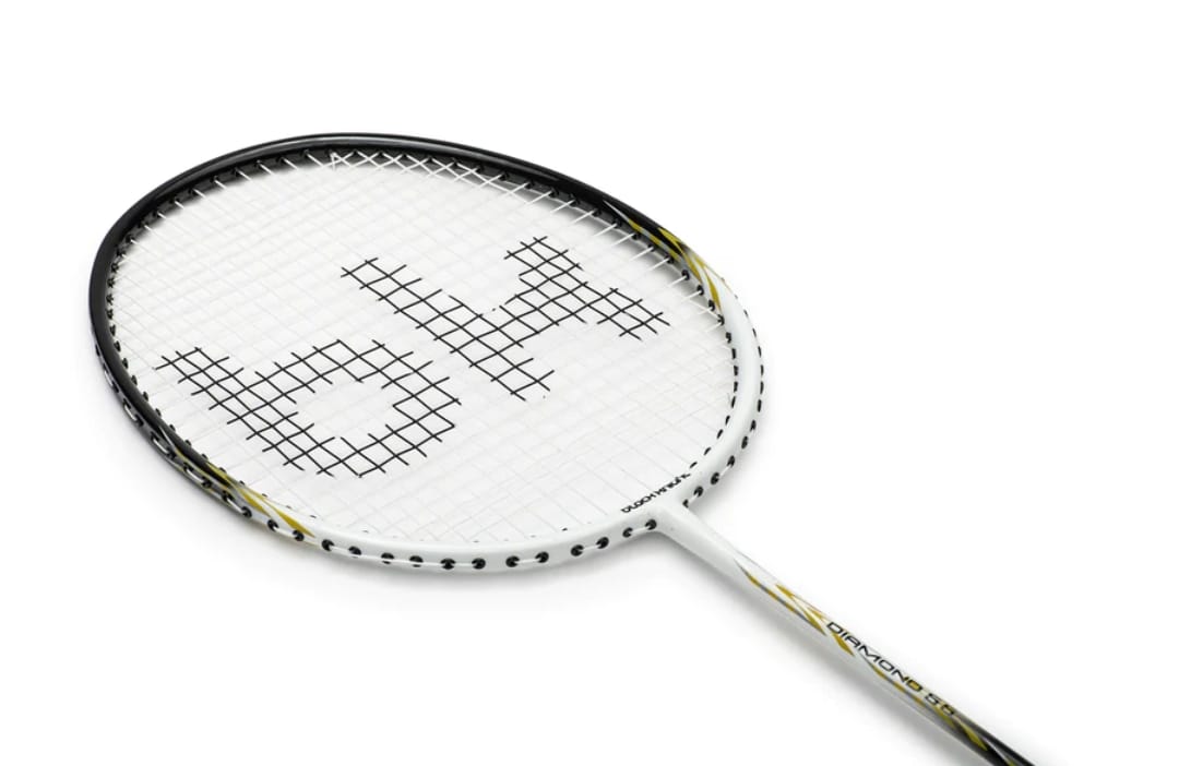 Raqueta Black Knight Badminton Diamond 55 (White/Black)