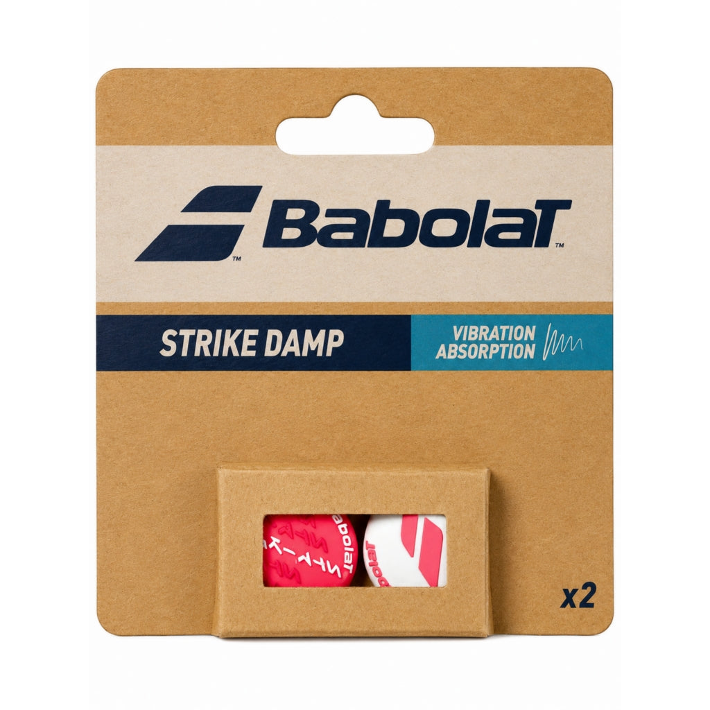 Antivibrador Babolat Strike Damp Red/White