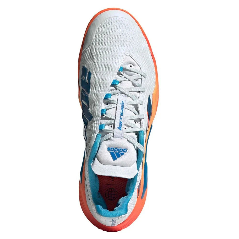 Tenis Adidas Barricade M (Blanco/Naranja) GW2963
