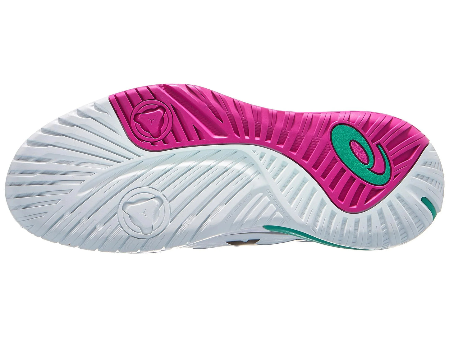 Tenis Asics Gel Resolution X (White/Aurora Green)