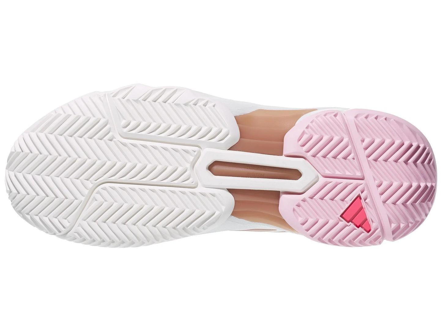 Tenis Adidas CourtJam 3 W (White/Pink) JP9739