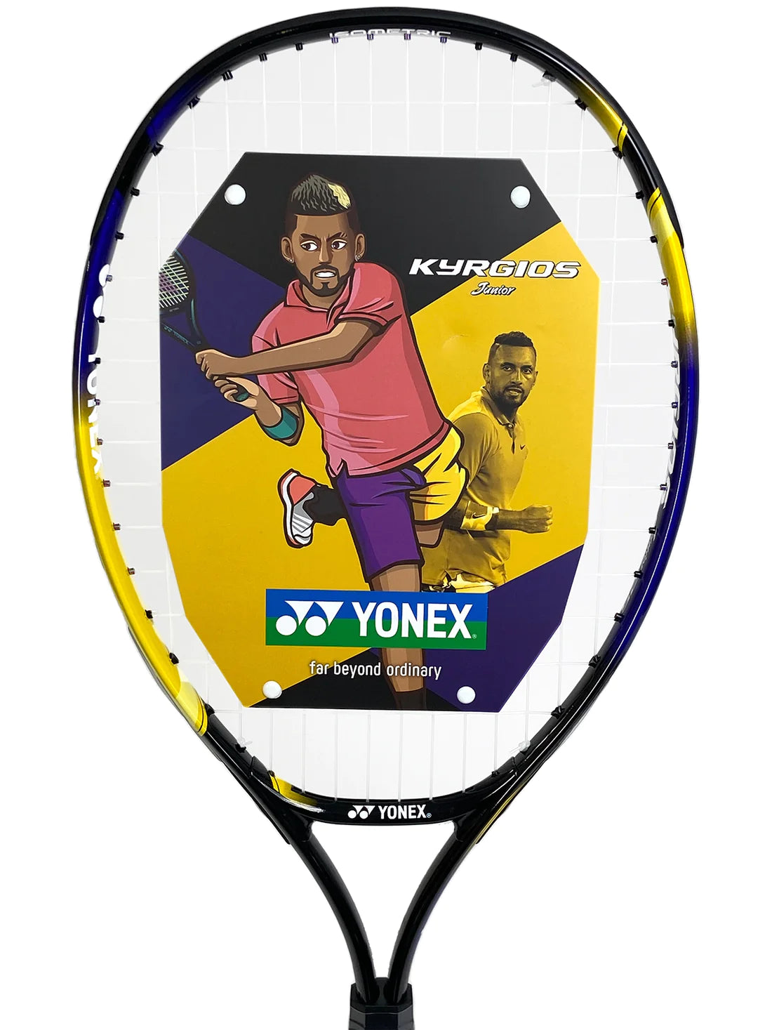 Raqueta Yonex Kyrgios Junior 25 (Navy/Yellow)