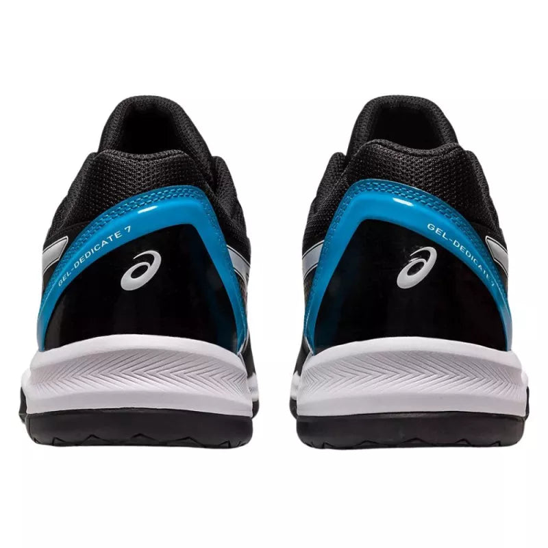 Tenis Asics Gel-Dedicate 7 (Black/Island Blue)