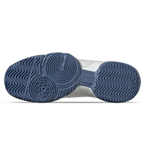 Tenis Adidas Barricade K Junior (Blanco/Azul Opaco)