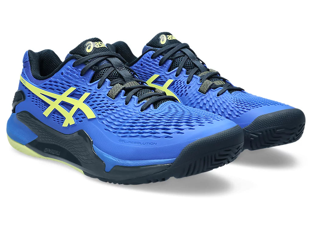 Tenis Asics Gel Resolution 9 Padel (Ilusion Blue/Glow Yellow)