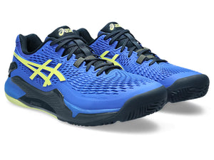 Tenis Asics Gel Resolution 9 Padel (Ilusion Blue/Glow Yellow)