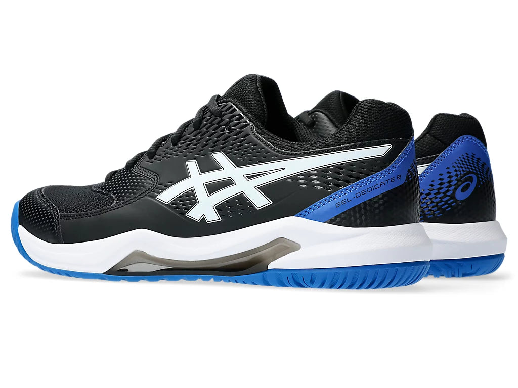 Tenis Asics Gel-Dedicate 8 (Black/Tuna Blue)