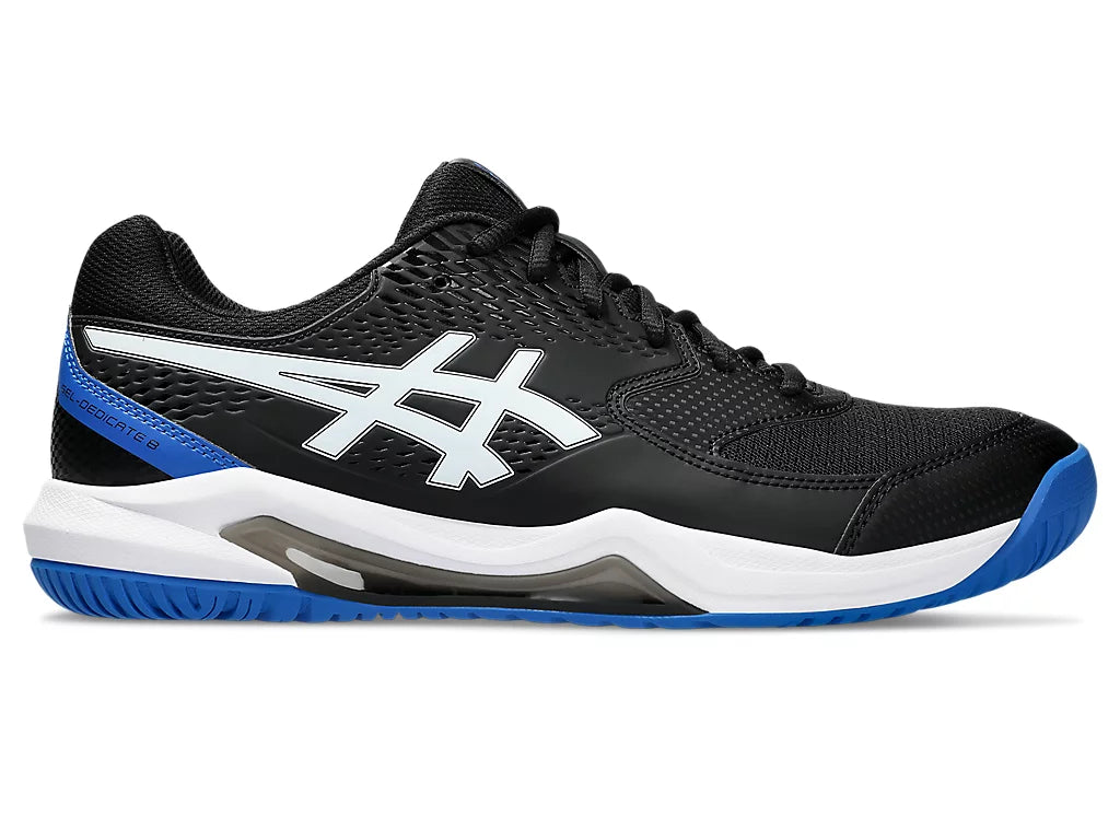 Tenis Asics Gel-Dedicate 8 (Black/Tuna Blue)
