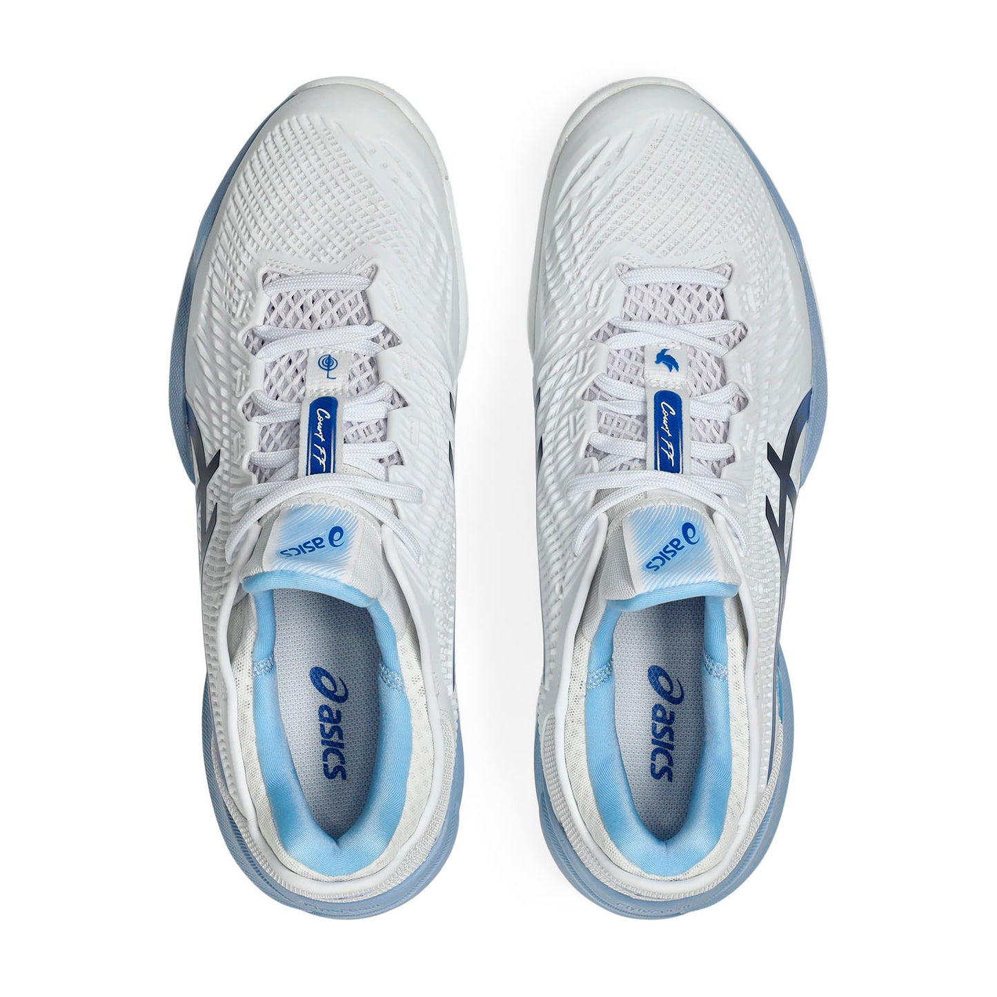 Tenis Asics Court FF3 Novak (White/Tuna Blue)