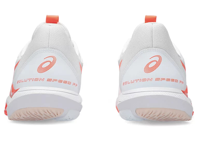 Tenis Asics Solution Speed FF3 White/Sun Coral