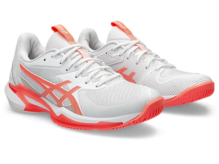Tenis Asics Solution Speed FF3 White/Sun Coral