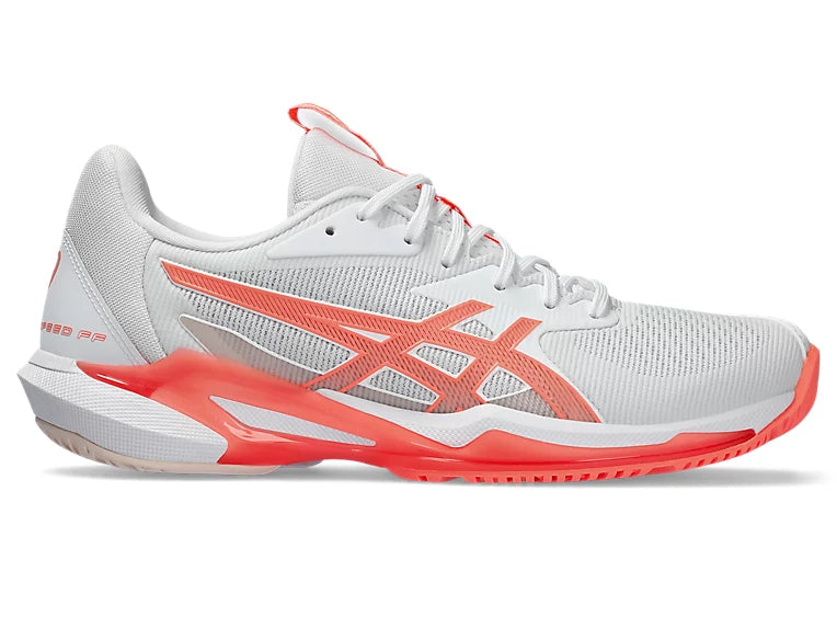 Tenis Asics Solution Speed FF3 White/Sun Coral