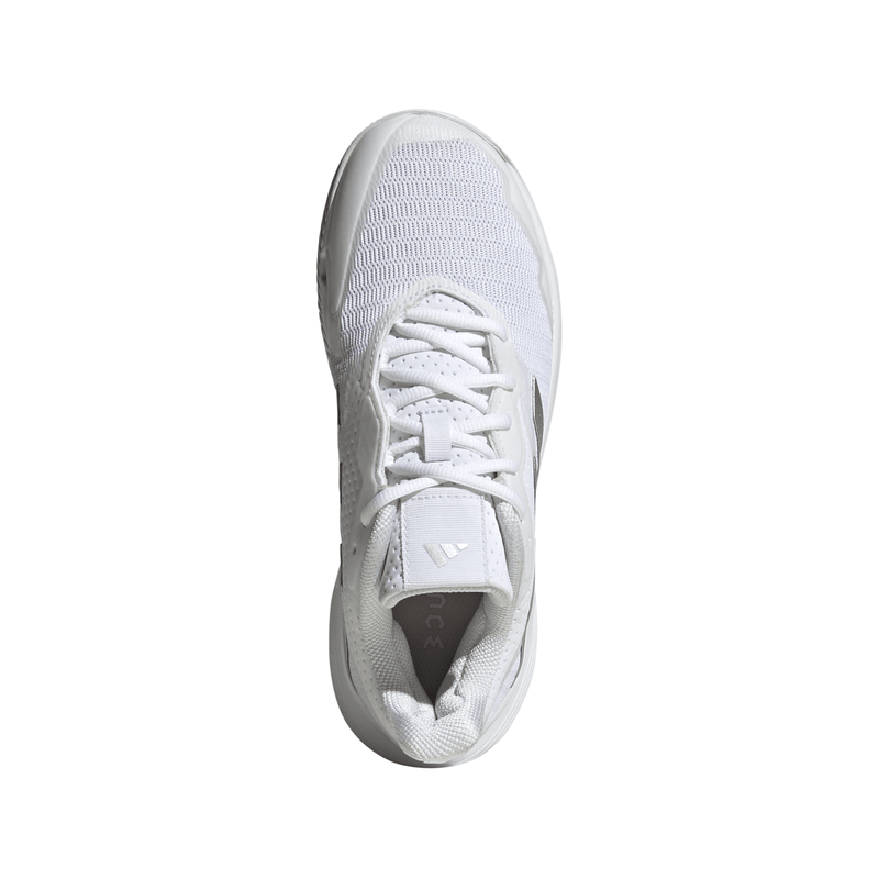 Tenis Adidas CourtJam Control W (Blanco/Gris)