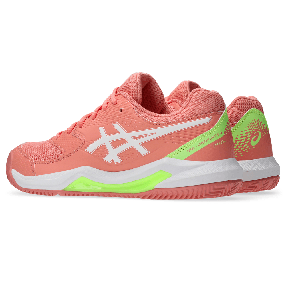 Tenis Asics Gel Dedicate 8 GS Padel (Guava/White)
