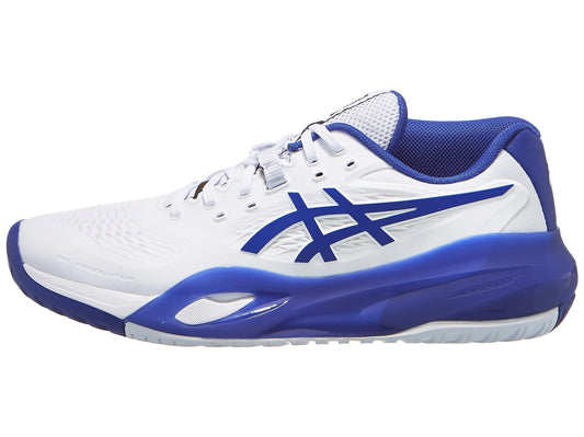 Tenis Asics Gel Resolution X (White/Dark Cobalt)