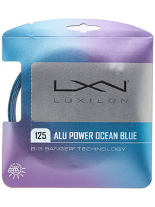 Set de cuerda Luxilon Alu Power Ocean Blue Cal. 1.25