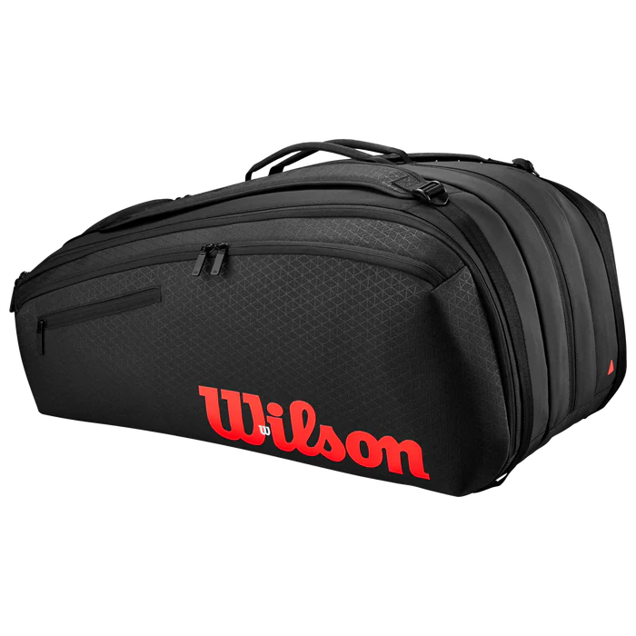 Maleta Wilson Clash V3 Tour x15 (Black/Infrared)