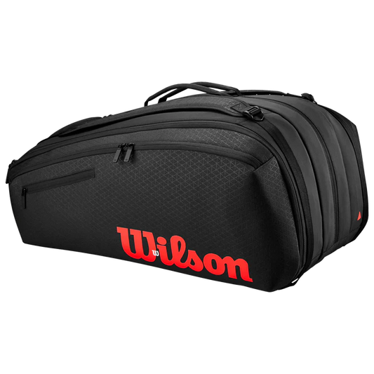 Maleta Wilson Clash V3 Tour x15 (Black/Infrared)