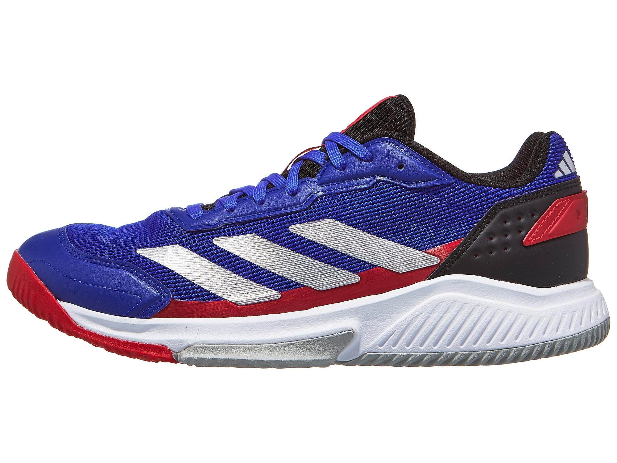 Tenis Adidas Courtquick Padel M (Lucid Blue/Silver Metallic/Lucid Red) JP9592