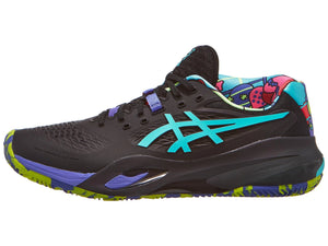 Tenis Asics Gel Resolution X Padel L.E (Black/Energy Aqua)