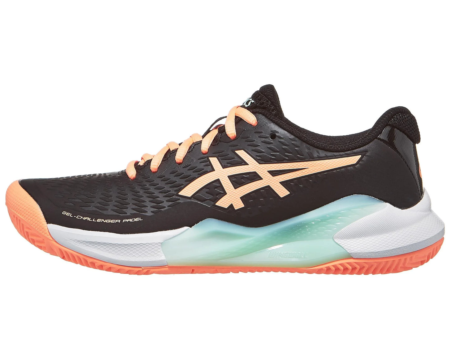 Tenis Asics Gel Challenger 14 Padel Black/Bright Sunstance