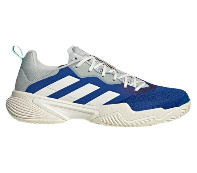 Tenis Adidas Barricade M (azul/blanco)