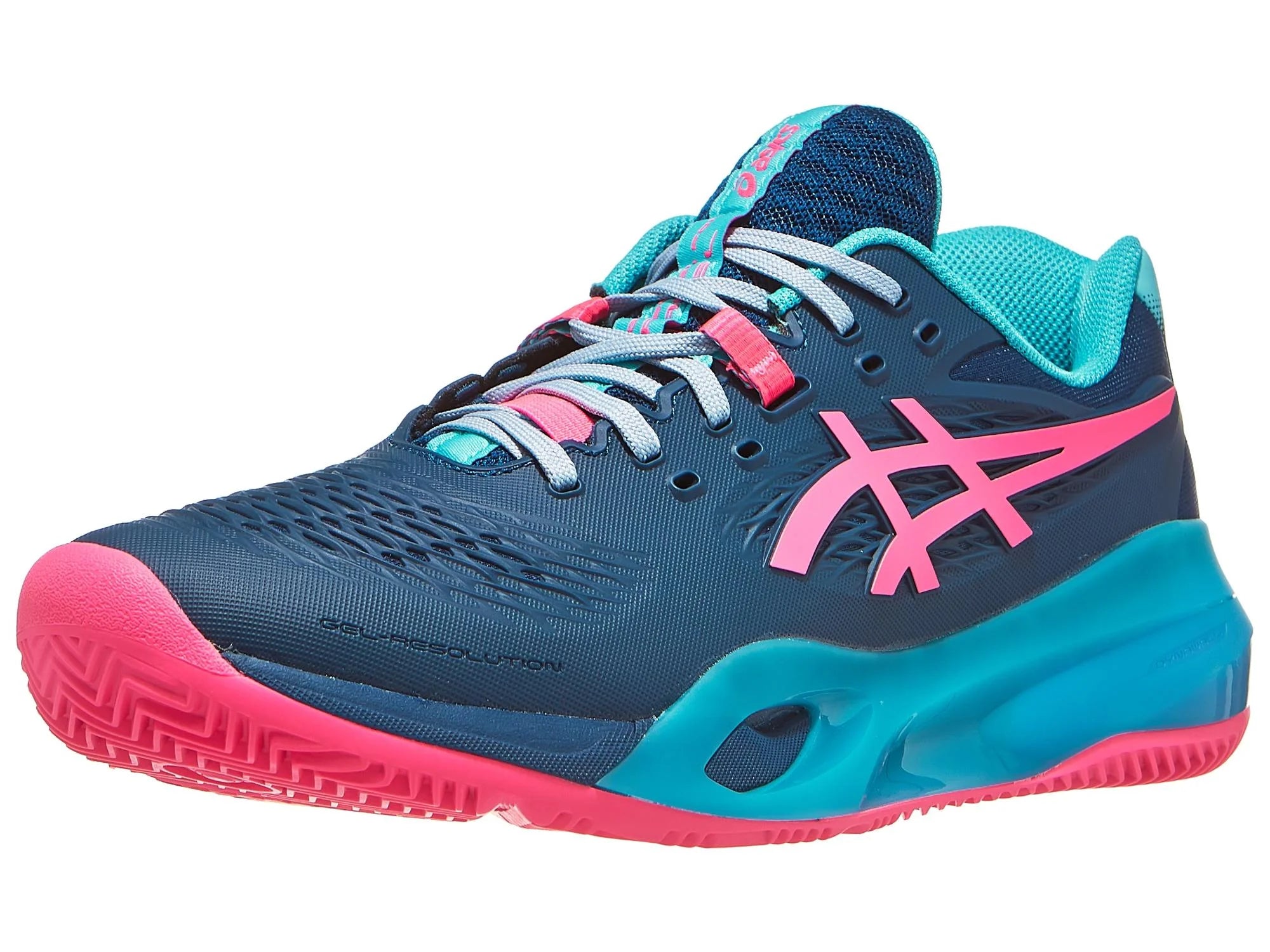 Tenis Asics Gel Resolution X Padel (Mako Blue/Hot Pink)