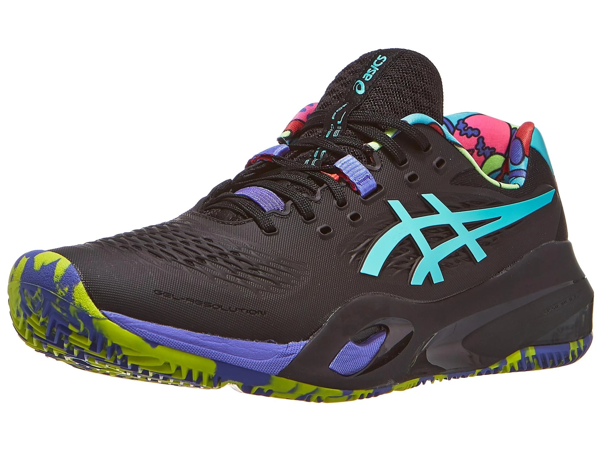 Tenis Asics Gel Resolution X Padel L.E (Black/Energy Aqua)