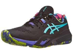 Tenis Asics Gel Resolution X Padel L.E (Black/Energy Aqua)