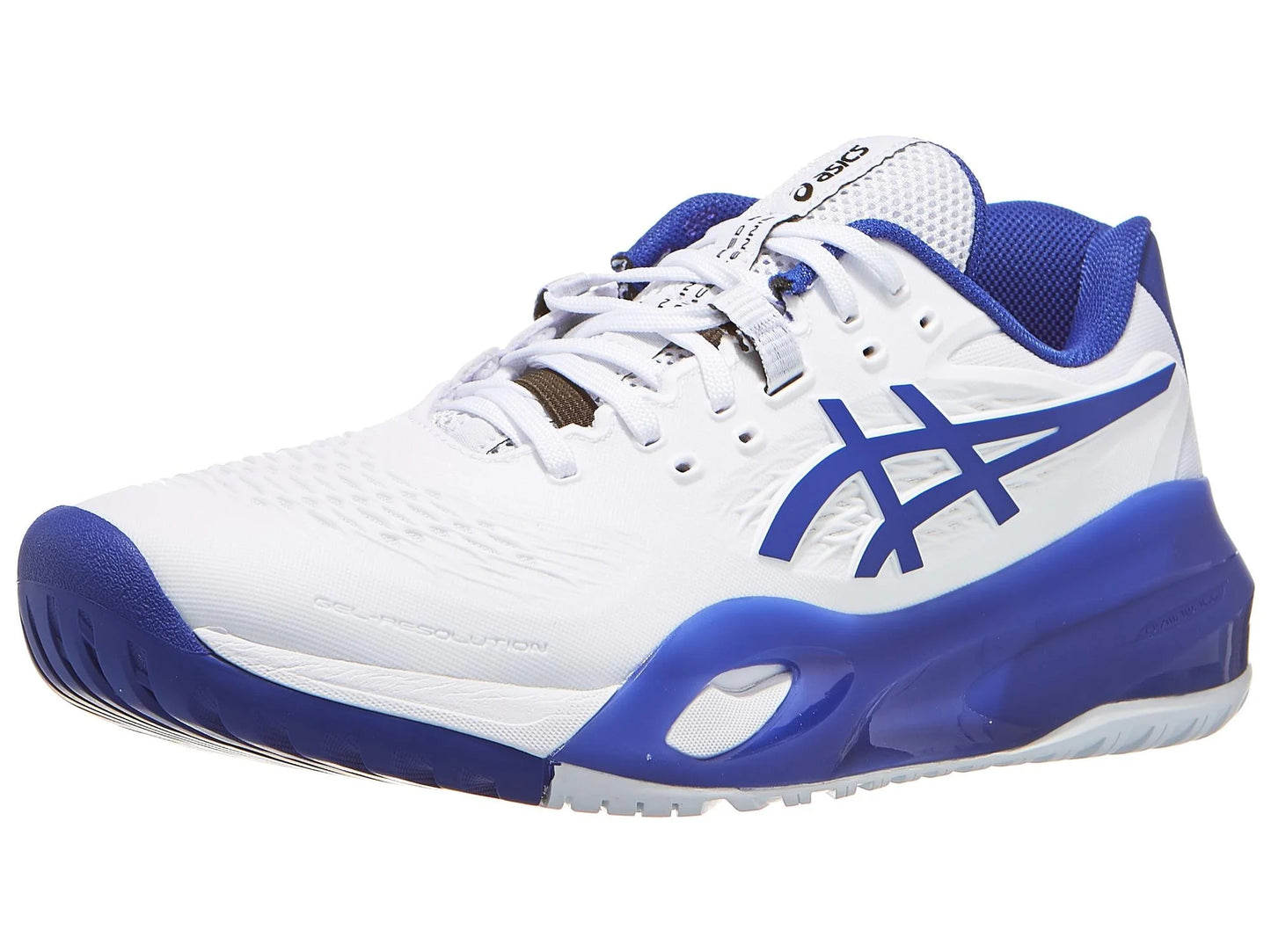 Tenis Asics Gel Resolution X (White/Dark Cobalt)