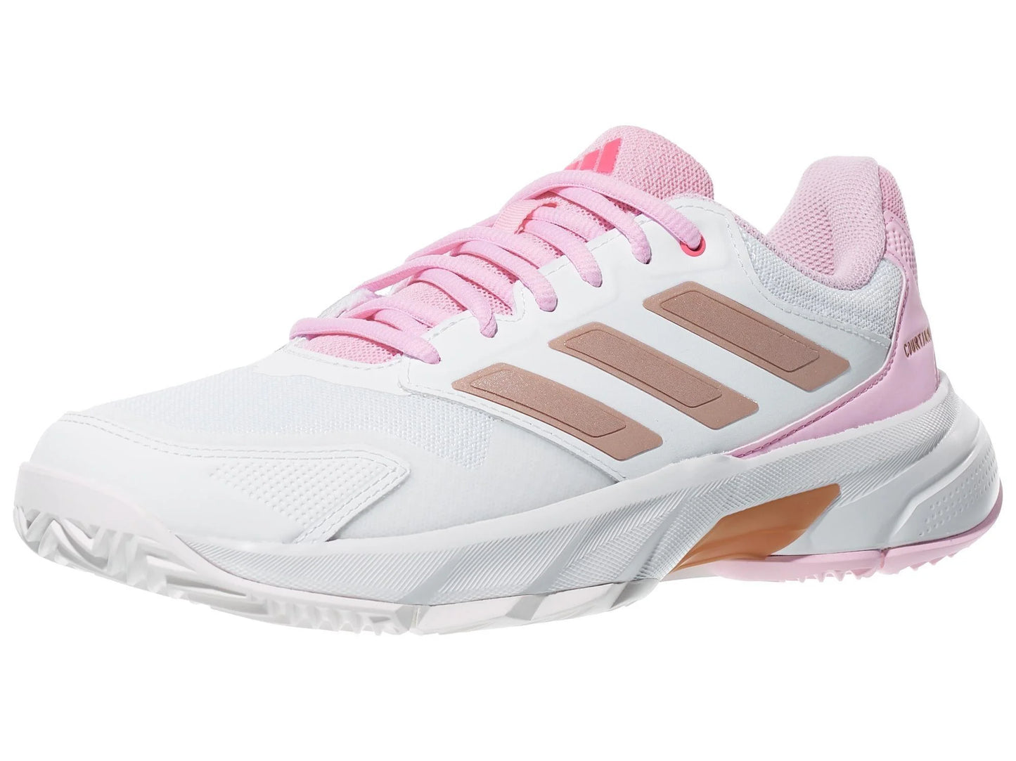 Tenis Adidas CourtJam 3 W (White/Pink) JP9739