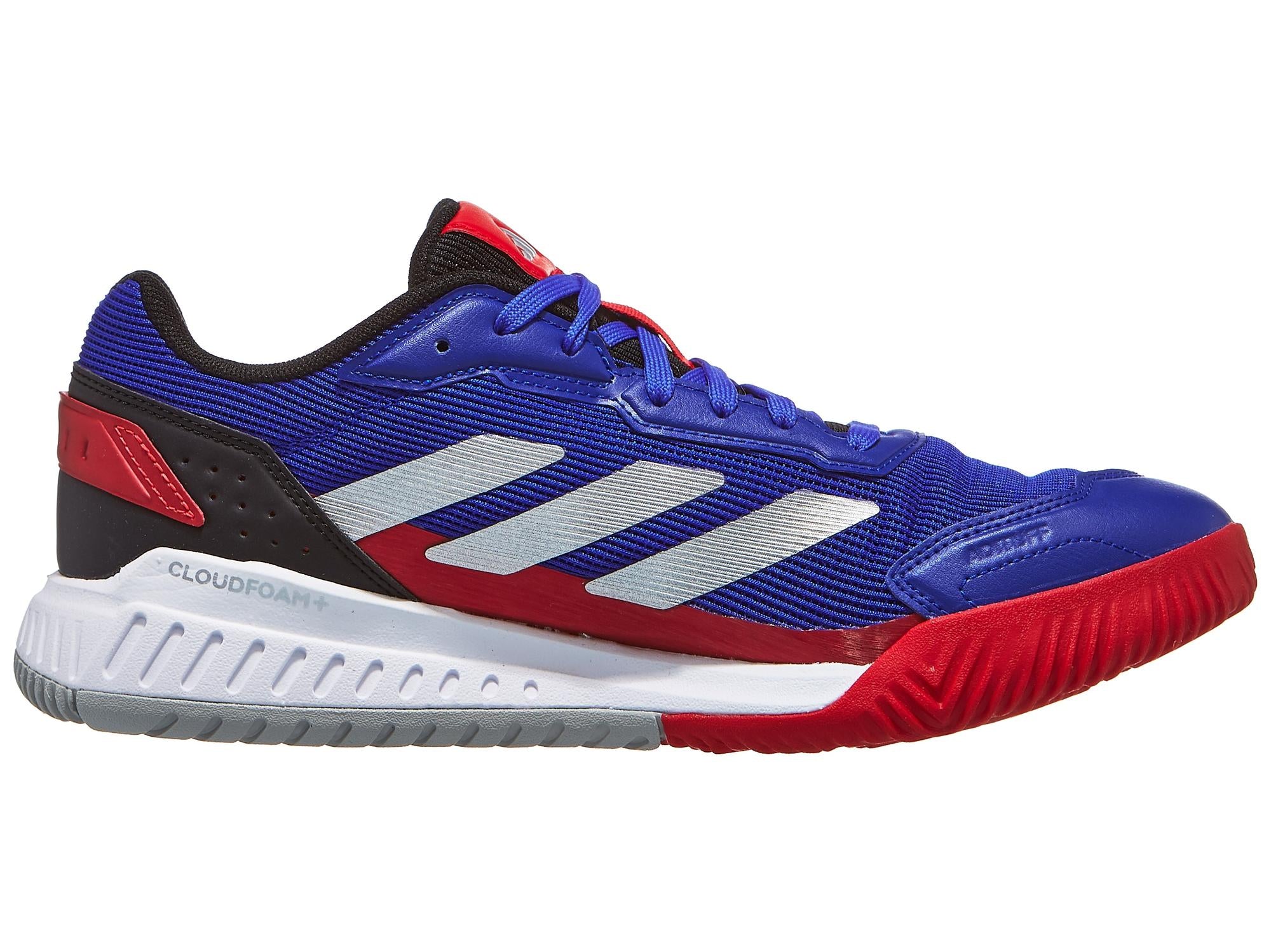 Tenis Adidas Courtquick Padel M (Lucid Blue/Silver Metallic/Lucid Red) JP9592