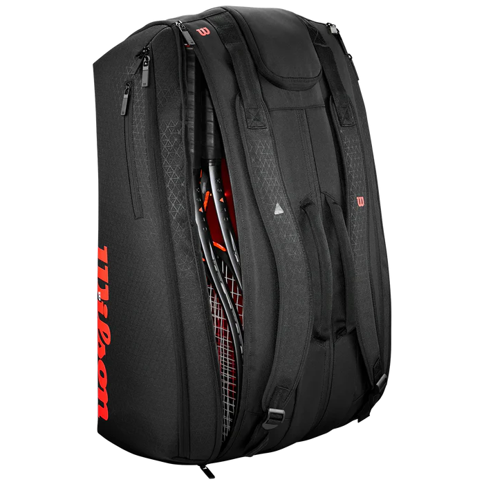Maleta Wilson Clash V3 Tour x15 (Black/Infrared)