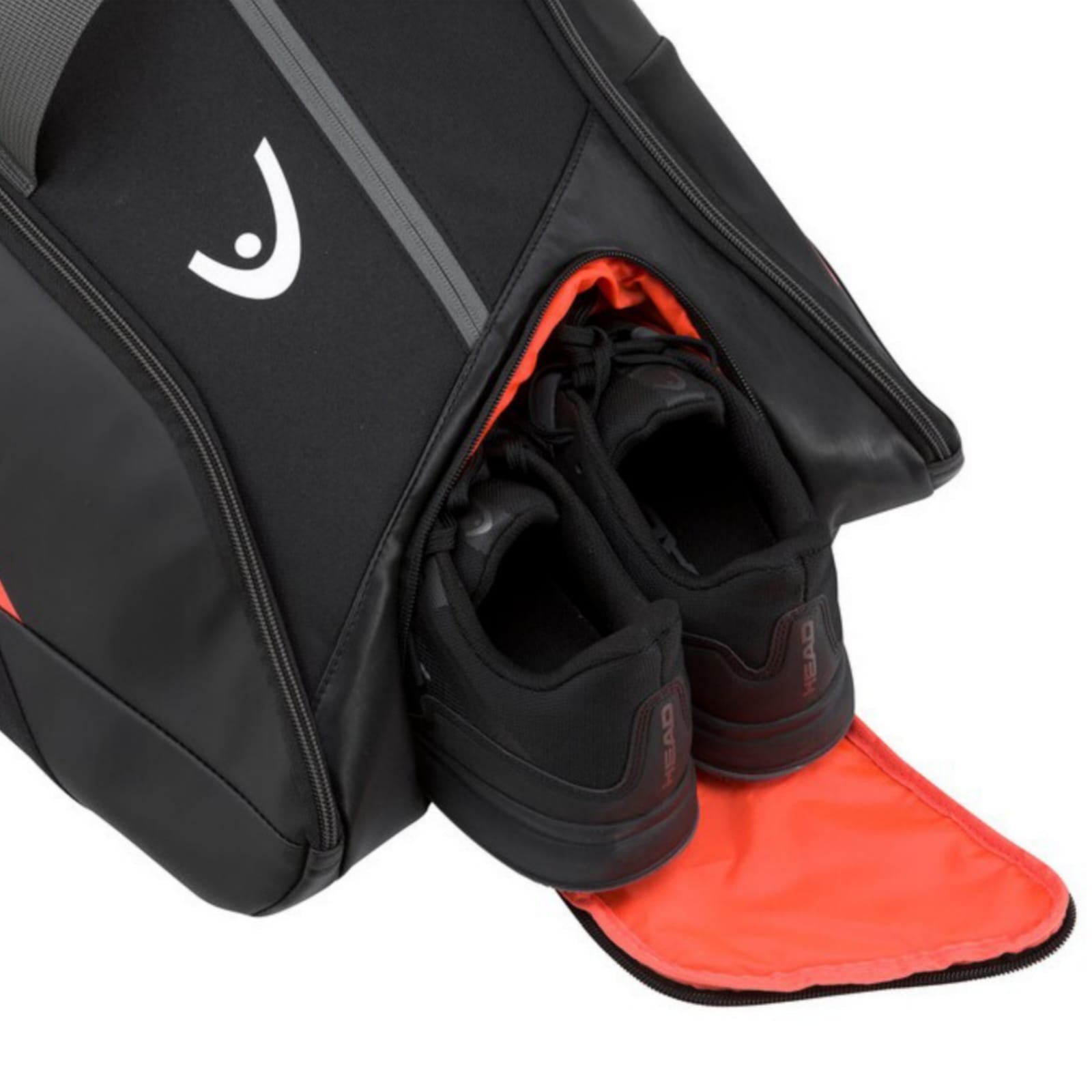 Maleta Head Padel Tour Team Monstercombi (Black/Orange)