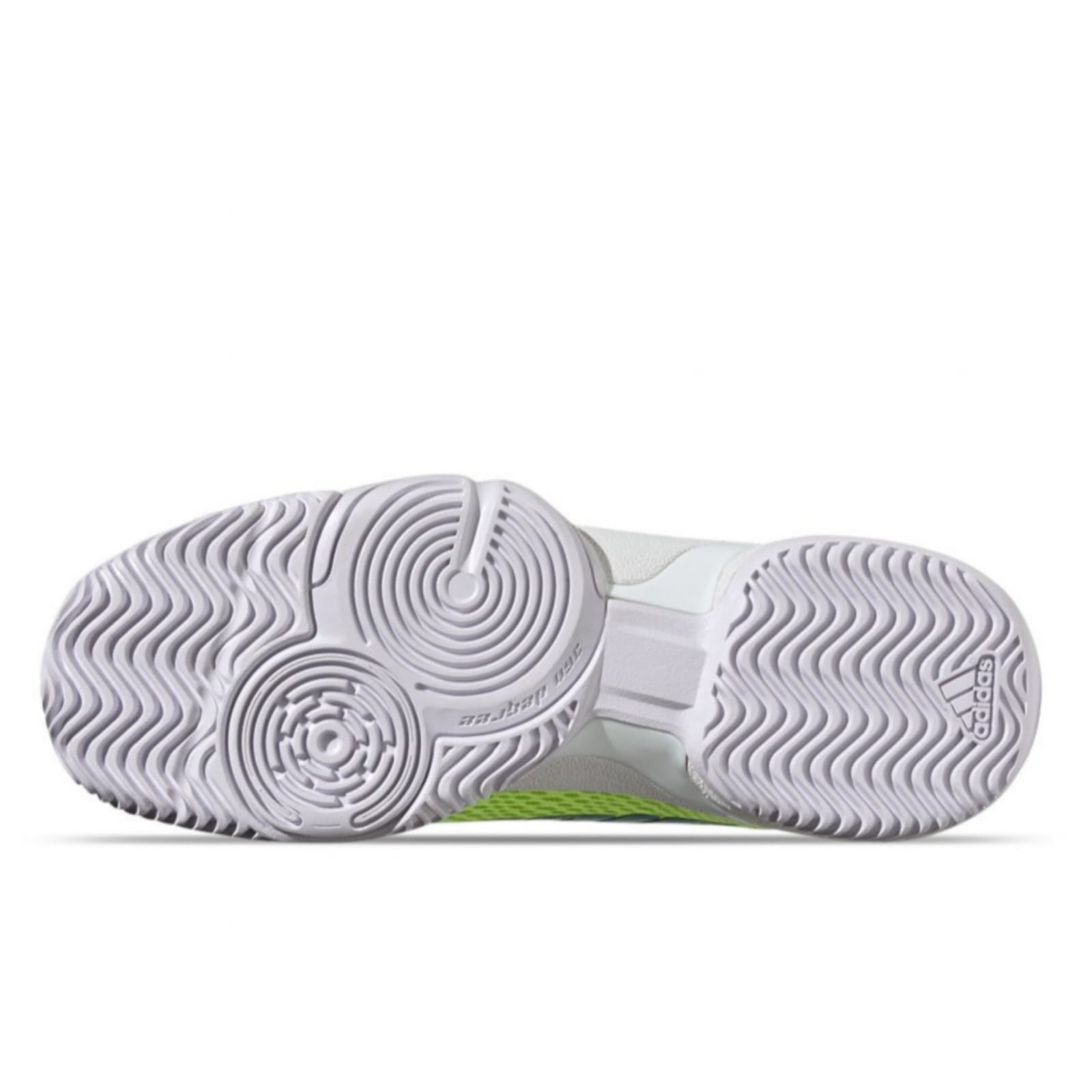 Tenis Adidas Barricade K Junior (Verde Limon)