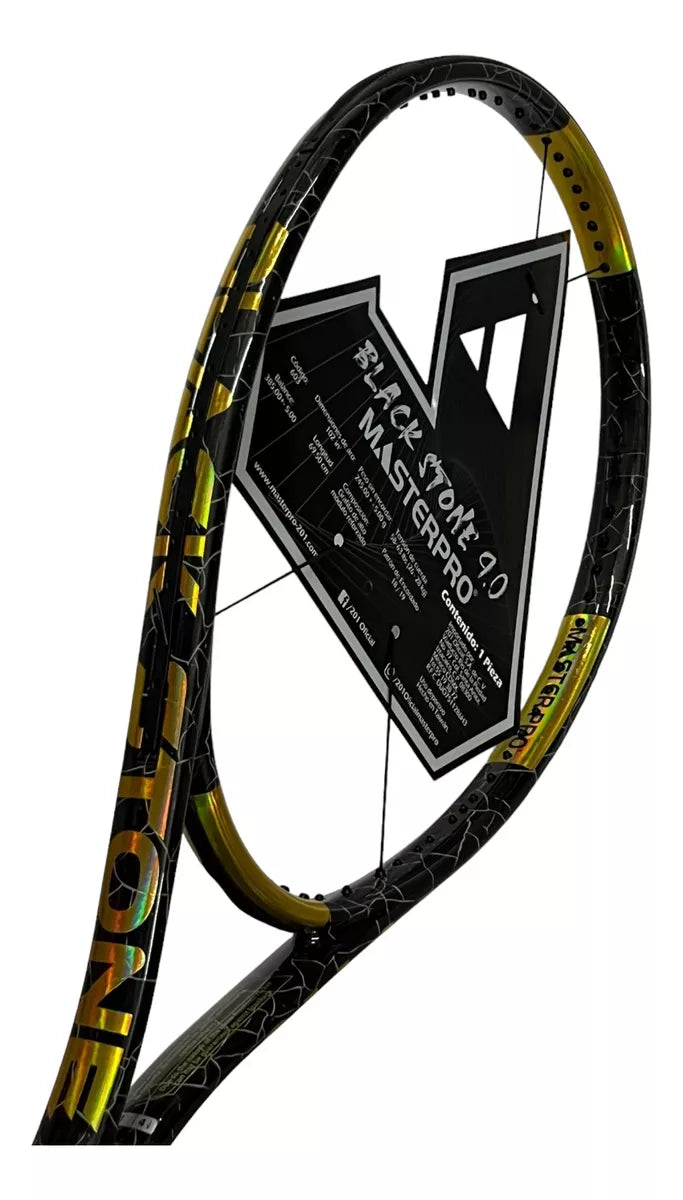Raqueta Masterpro Black Stone 9.0 (245g.)