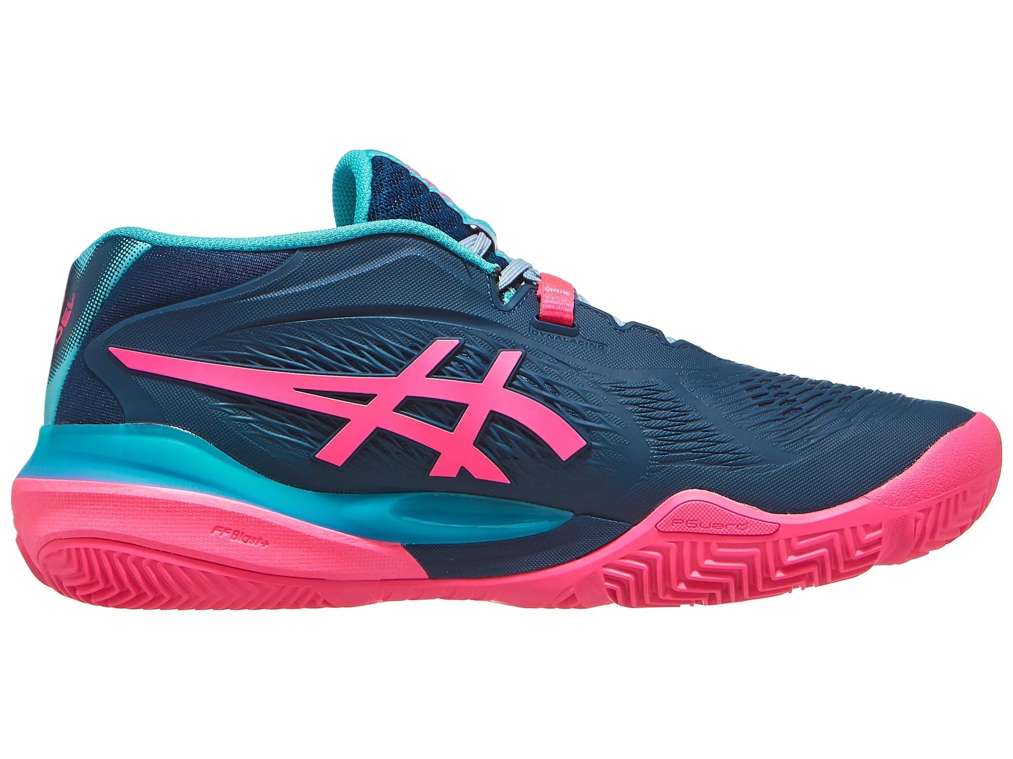Tenis Asics Gel Resolution X Padel (Mako Blue/Hot Pink)