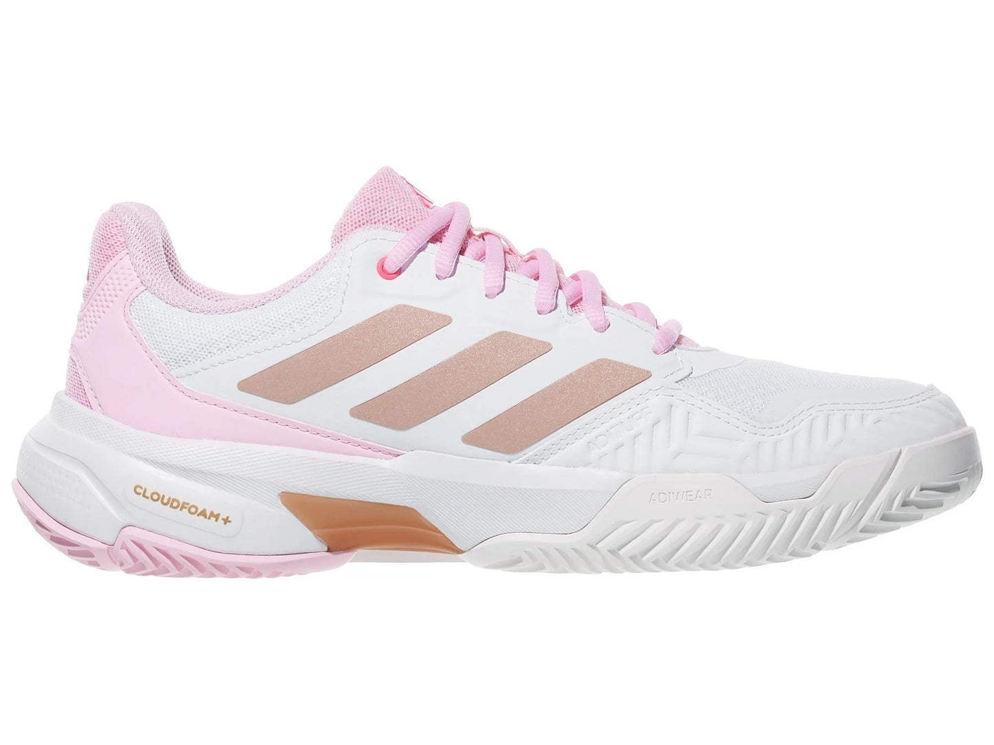 Tenis Adidas CourtJam 3 W (White/Pink) JP9739