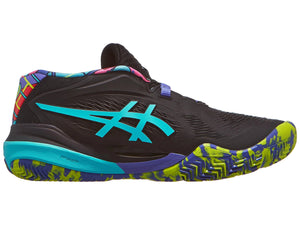 Tenis Asics Gel Resolution X Padel L.E (Black/Energy Aqua)