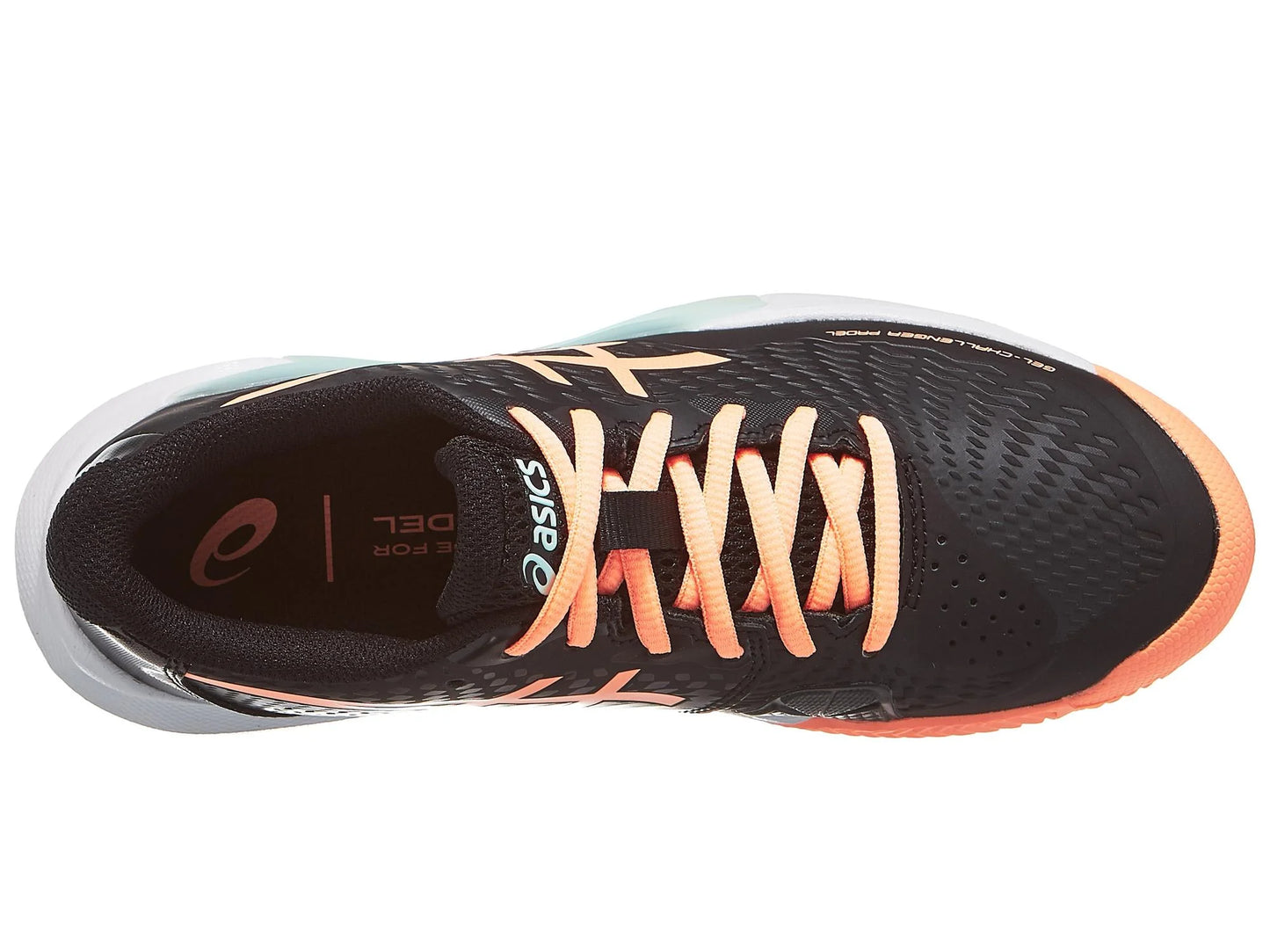 Tenis Asics Gel Challenger 14 Padel Black/Bright Sunstance