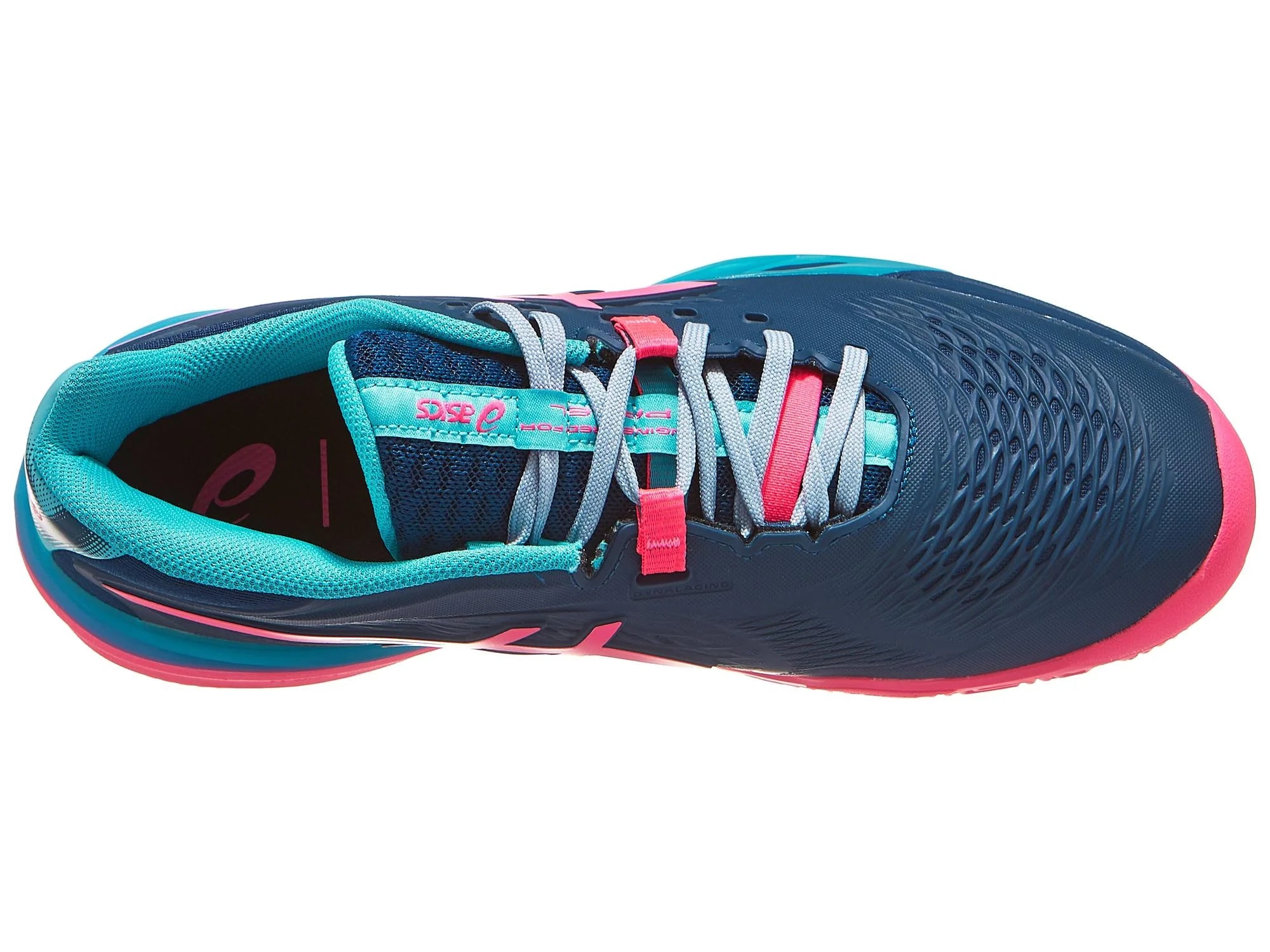 Tenis Asics Gel Resolution X Padel (Mako Blue/Hot Pink)
