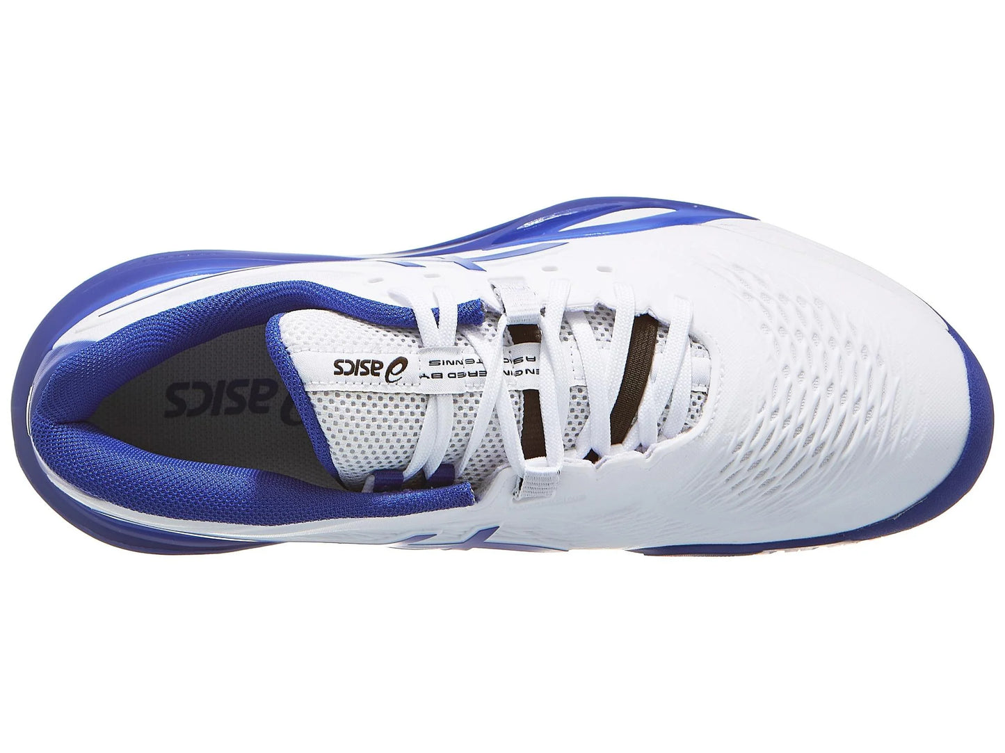 Tenis Asics Gel Resolution X (White/Dark Cobalt)