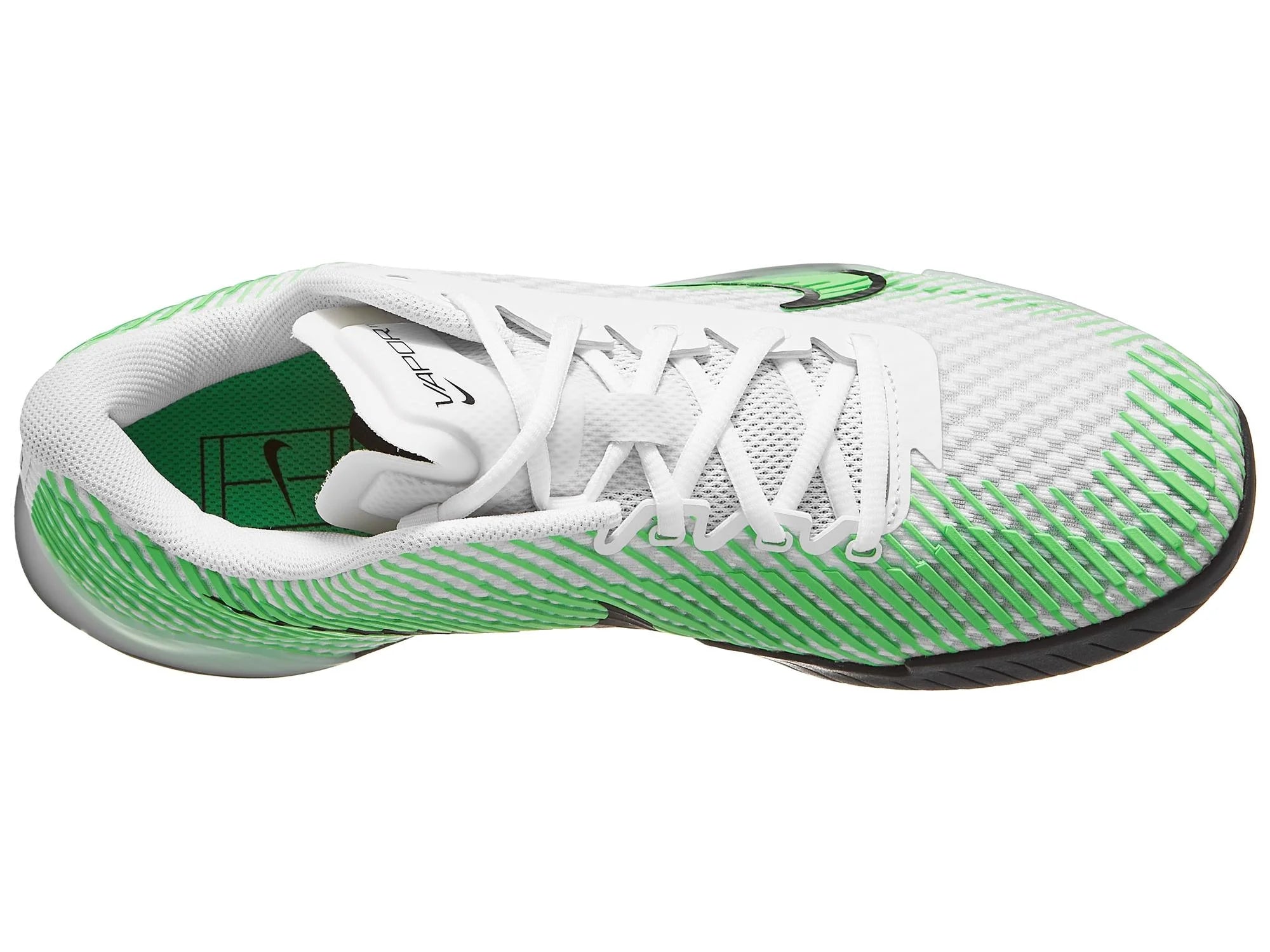 Tenis Nike Court Air Zoom Vapor 11 (Blanco/verde veneno)