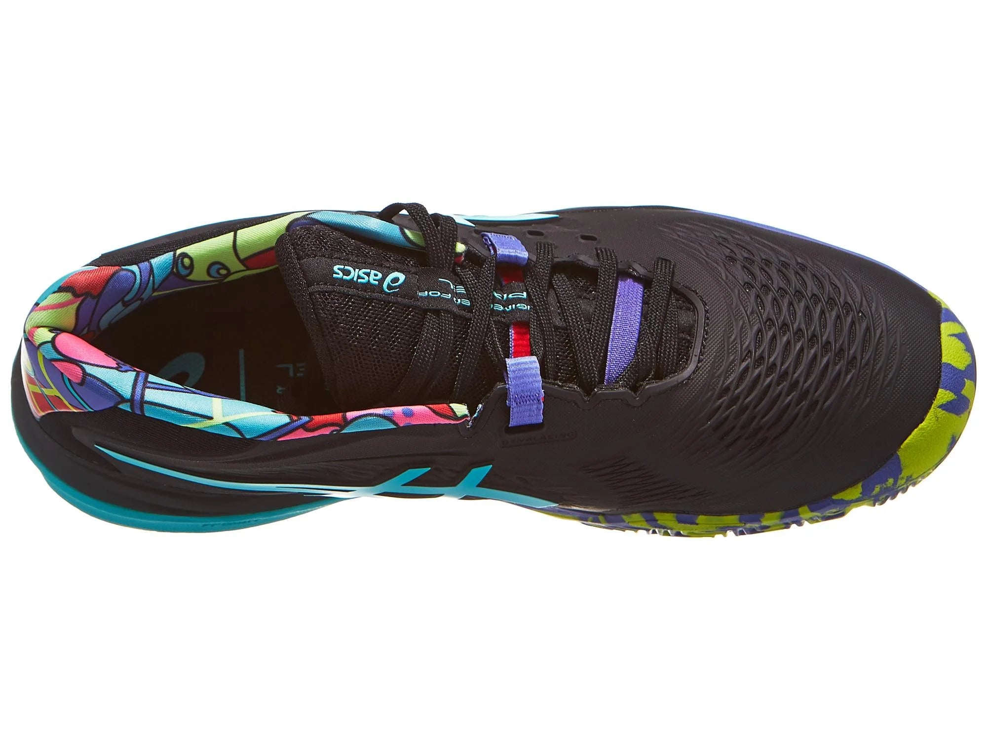 Tenis Asics Gel Resolution X Padel L.E (Black/Energy Aqua)