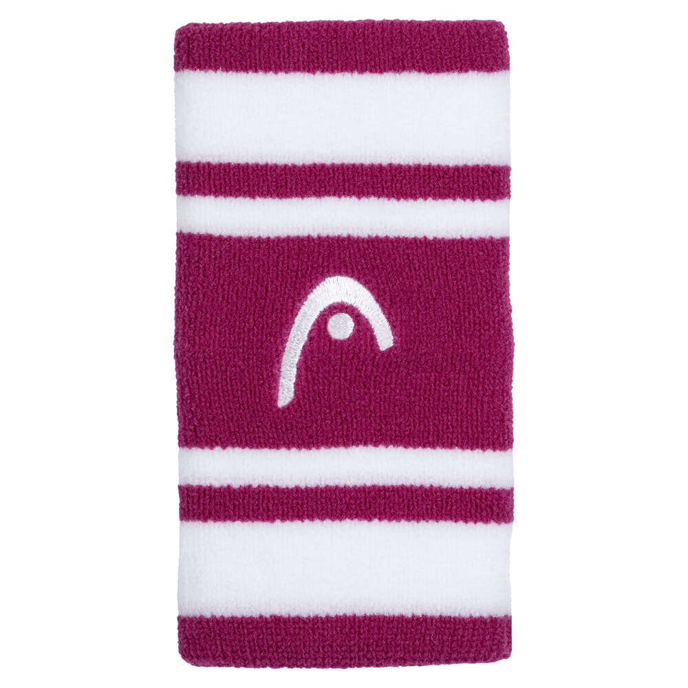 Muñequera Head Striped (Vivid Pink/White 5)