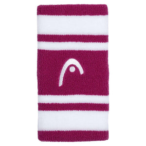 Muñequera Head Striped (Vivid Pink/White 5)
