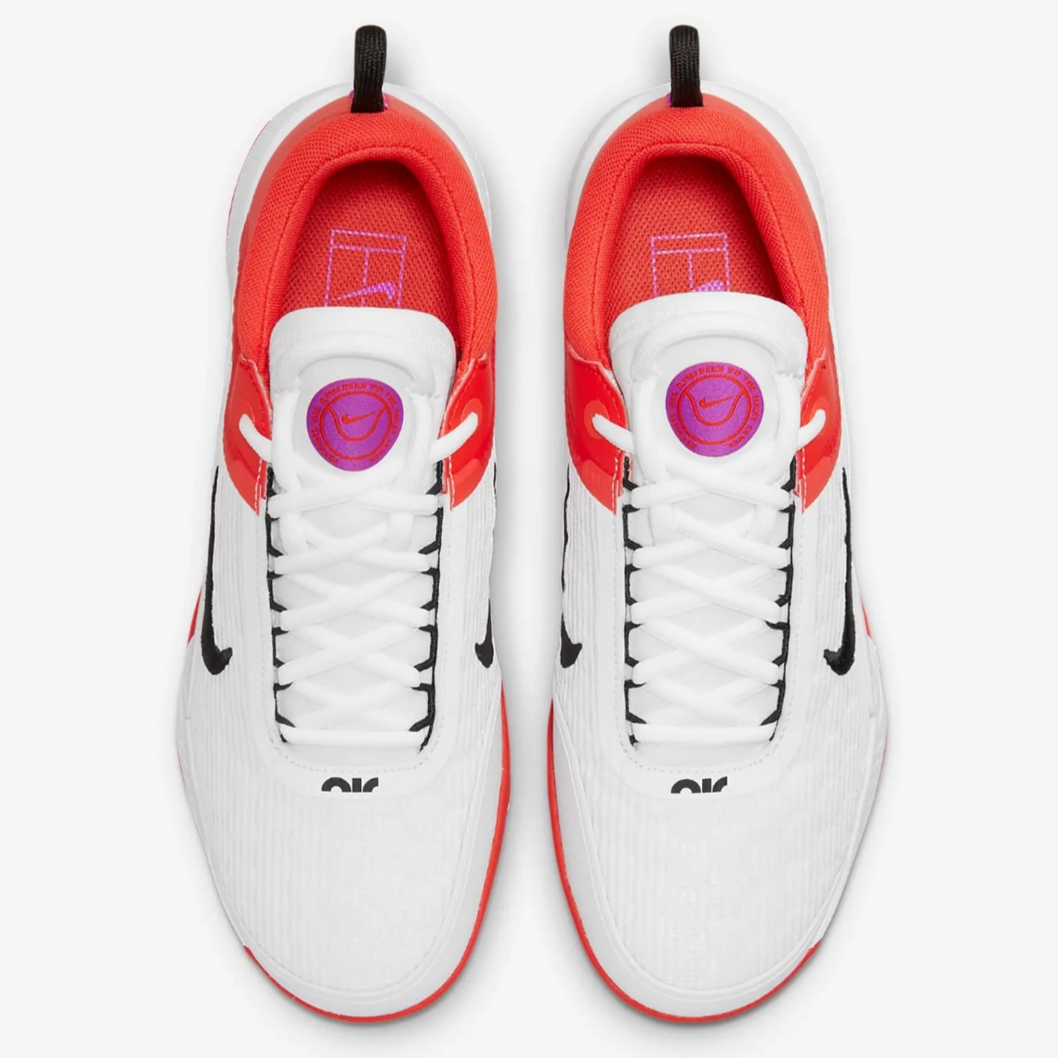 Tenis NikeCourt Air Zoom NXT Caballero (White/Black/Picante Red)